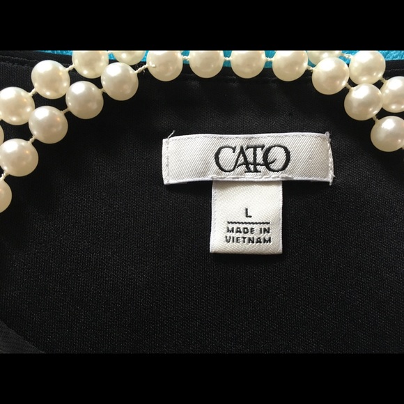 Donating 9-1 Cato’s Classic Black dress - Picture 3 of 8